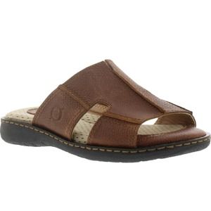 NWOB BORN Boys Dilon Jared Slide Brown Size 1